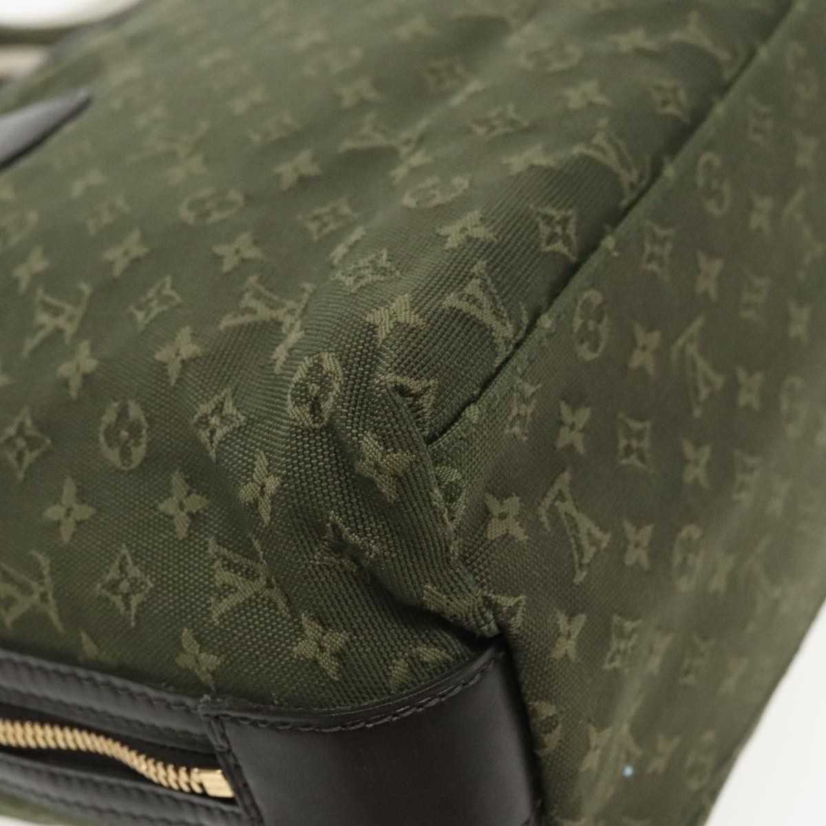 Louis Vuitton Mary Kate Khaki Canvas Shopper Bag (Pre-Owned) Size ONE SIZE - 9 Thumbnail