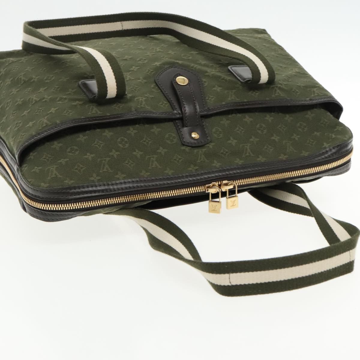 Louis Vuitton Mary Kate Khaki Canvas Shopper Bag (Pre-Owned) Size ONE SIZE - 5 Thumbnail