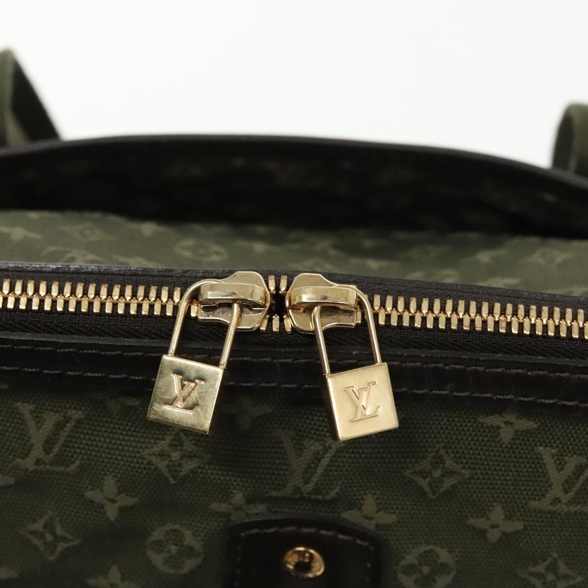 Louis Vuitton Mary Kate Khaki Canvas Shopper Bag (Pre-Owned) Size ONE SIZE - 19 Thumbnail