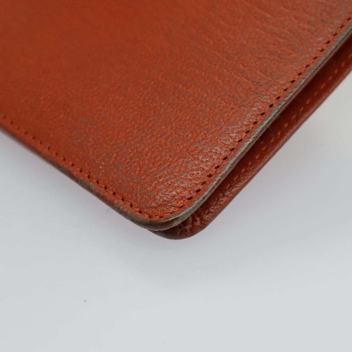 Chanel Coco Mark Orange Leather Wallet (Pre-Owned) Size ONE SIZE - 7 Thumbnail