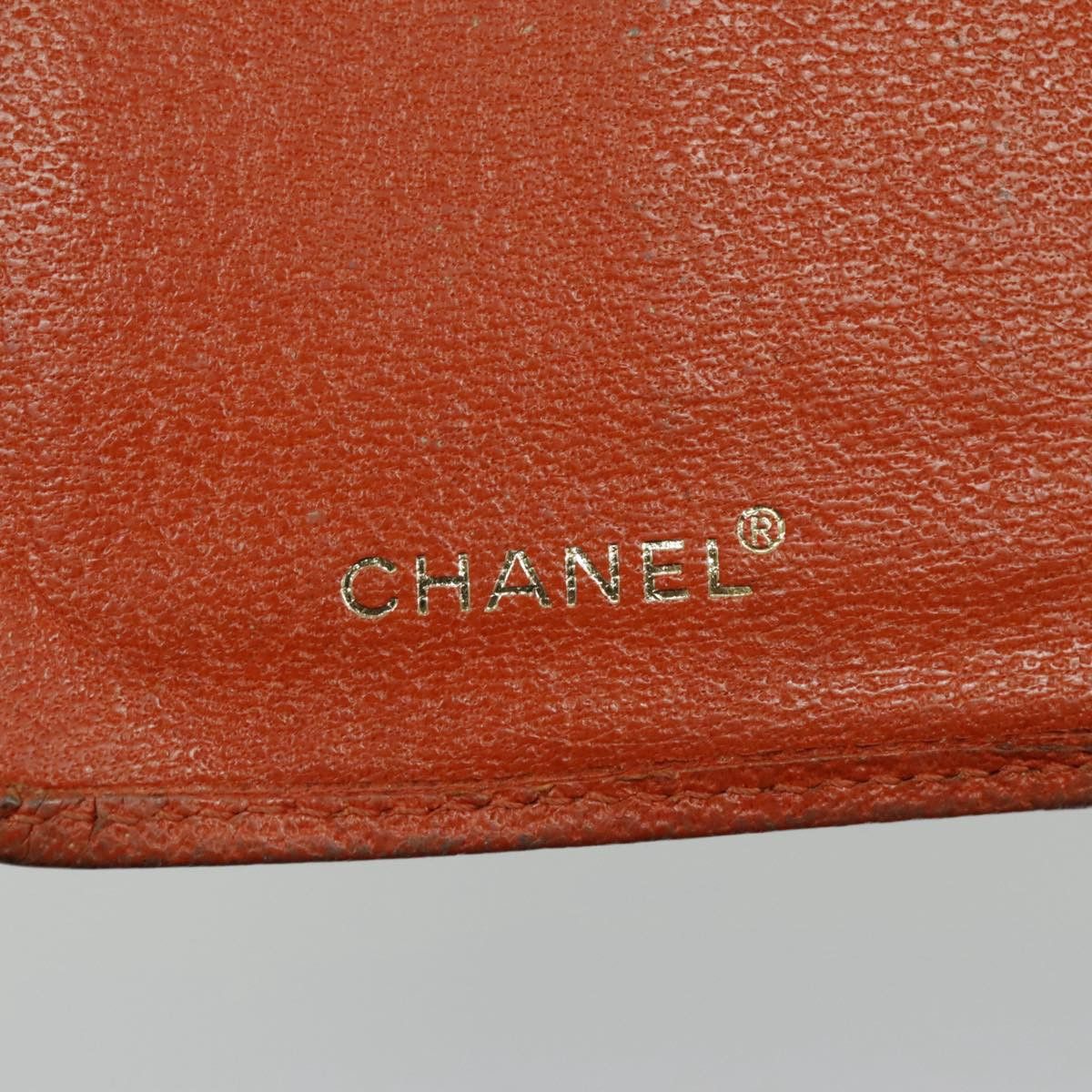 Chanel Coco Mark Orange Leather Wallet (Pre-Owned) Size ONE SIZE - 17 Thumbnail
