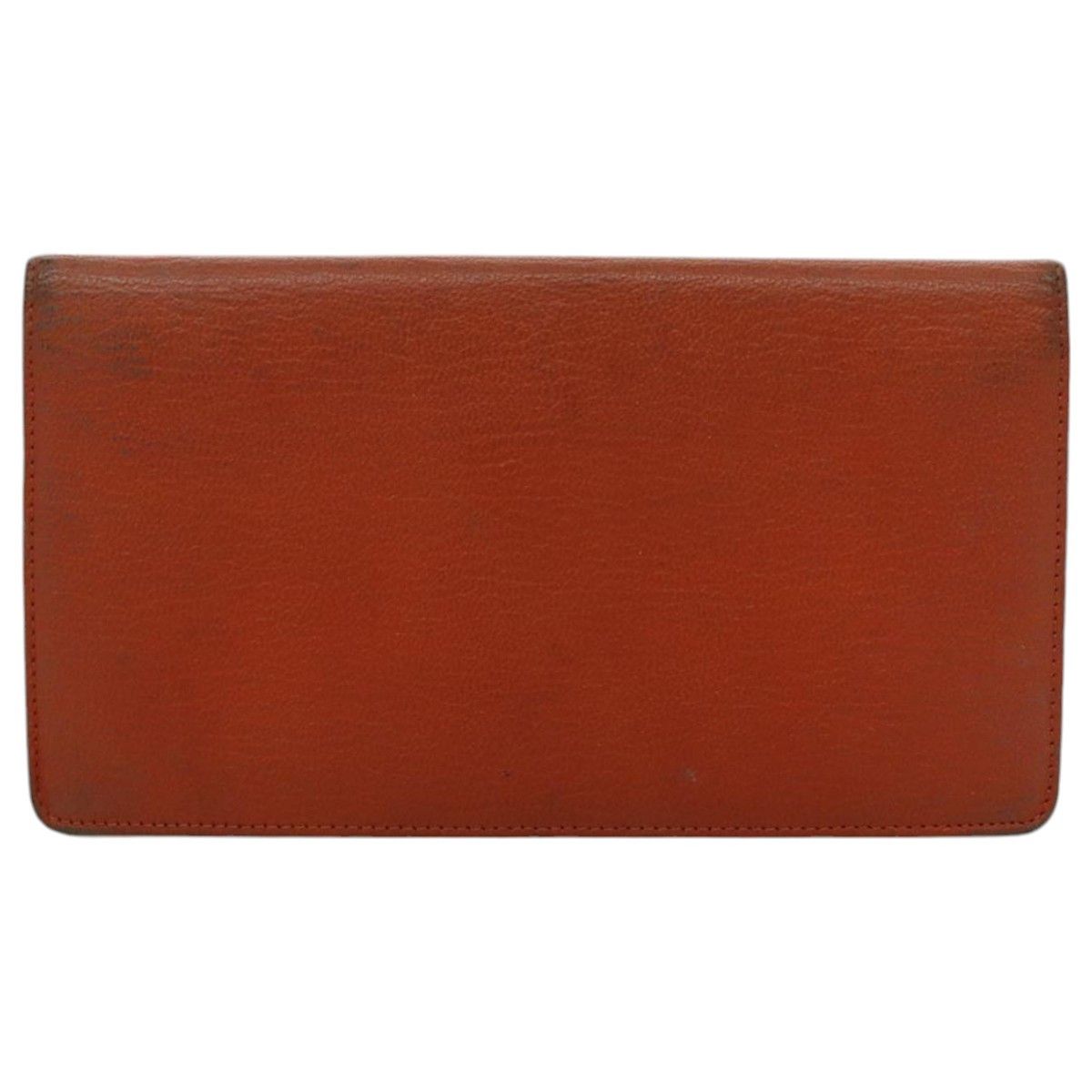 Chanel Coco Mark Orange Leather Wallet (Pre-Owned) Size ONE SIZE - 2 Thumbnail