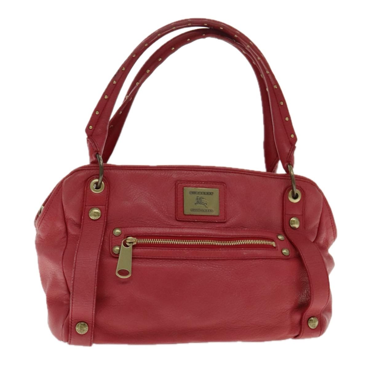 Burberry Blue Label Red Leather Handbag (Pre-Owned) Size ONE SIZE - 18 Thumbnail