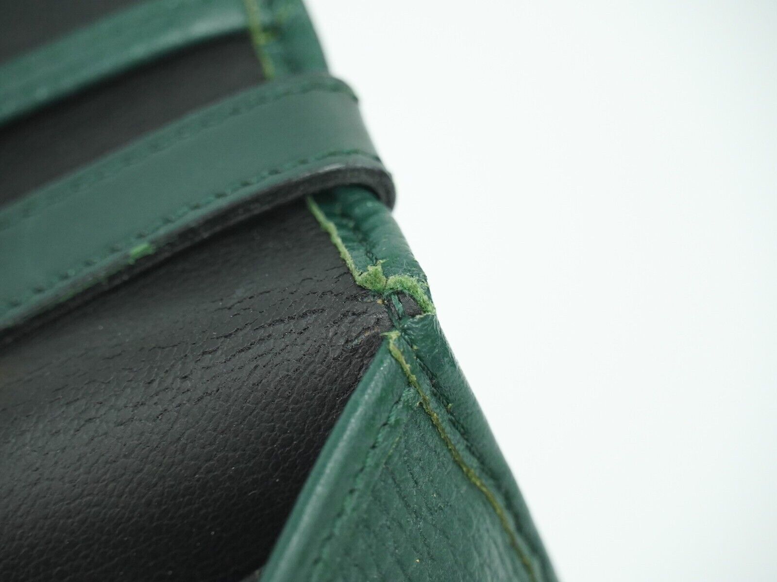 Dior Green Leather Handbag (Pre-Owned) Size ONE SIZE - 5 Thumbnail