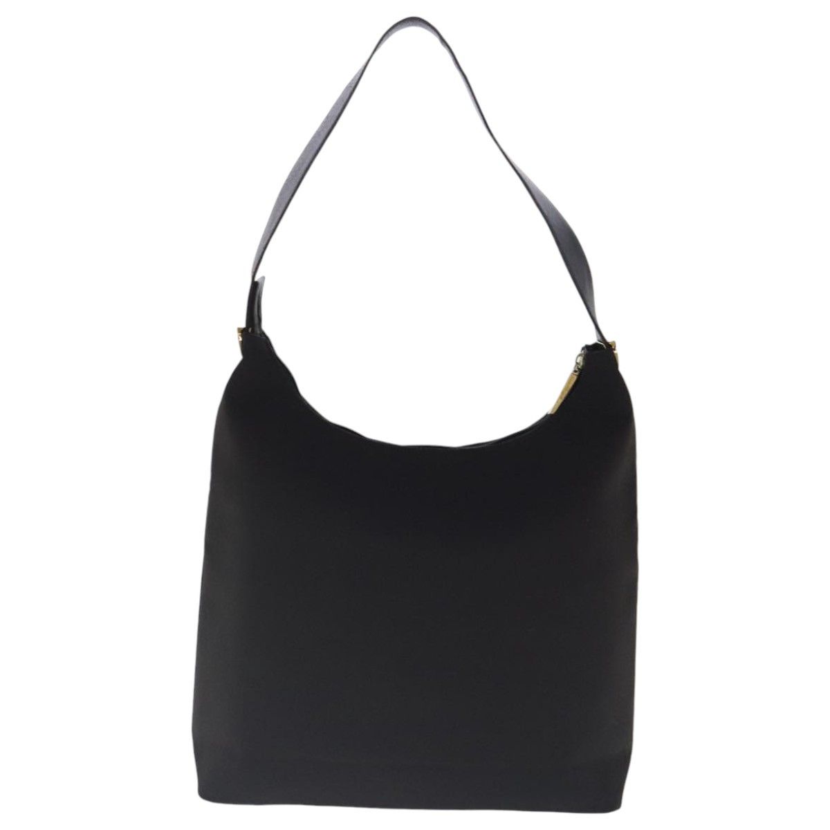 Salvatore Ferragamo Black Canvas Shoulder Bag (Pre-Owned) Size ONE SIZE - 2 Thumbnail