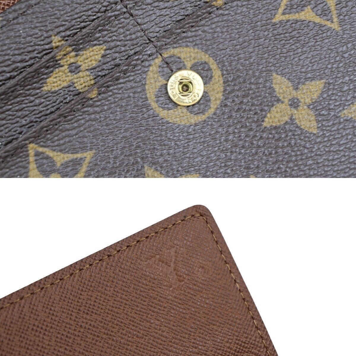 Louis Vuitton Sarah Brown Canvas Wallet (Pre-Owned) Size ONE SIZE - 13 Thumbnail