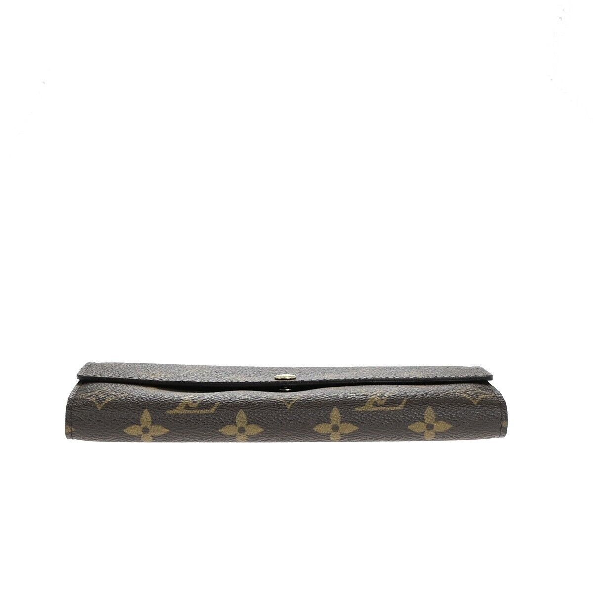 Louis Vuitton Sarah Brown Canvas Wallet (Pre-Owned) Size ONE SIZE - 12 Thumbnail
