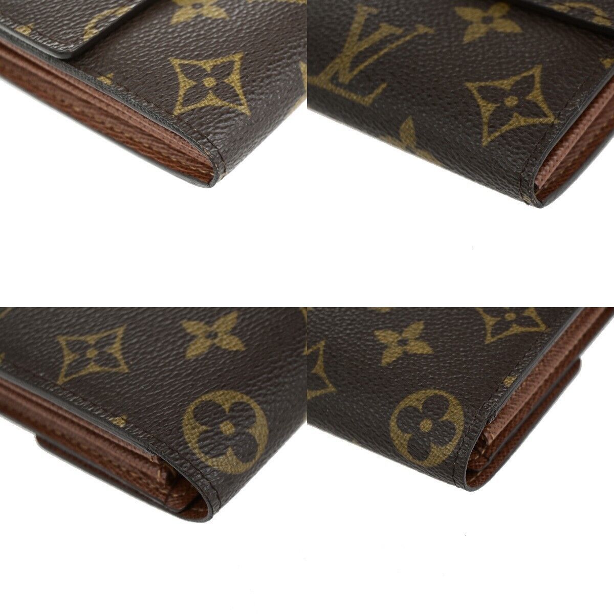 Louis Vuitton Sarah Brown Canvas Wallet (Pre-Owned) Size ONE SIZE - 5 Thumbnail