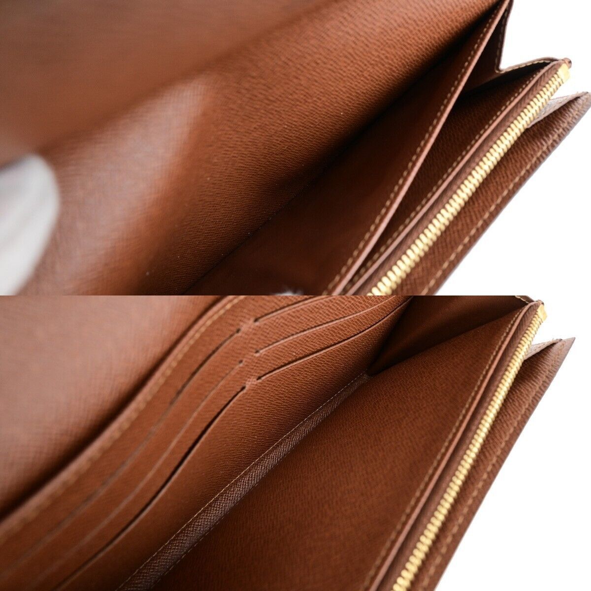 Louis Vuitton Sarah Brown Canvas Wallet (Pre-Owned) Size ONE SIZE - 8 Thumbnail