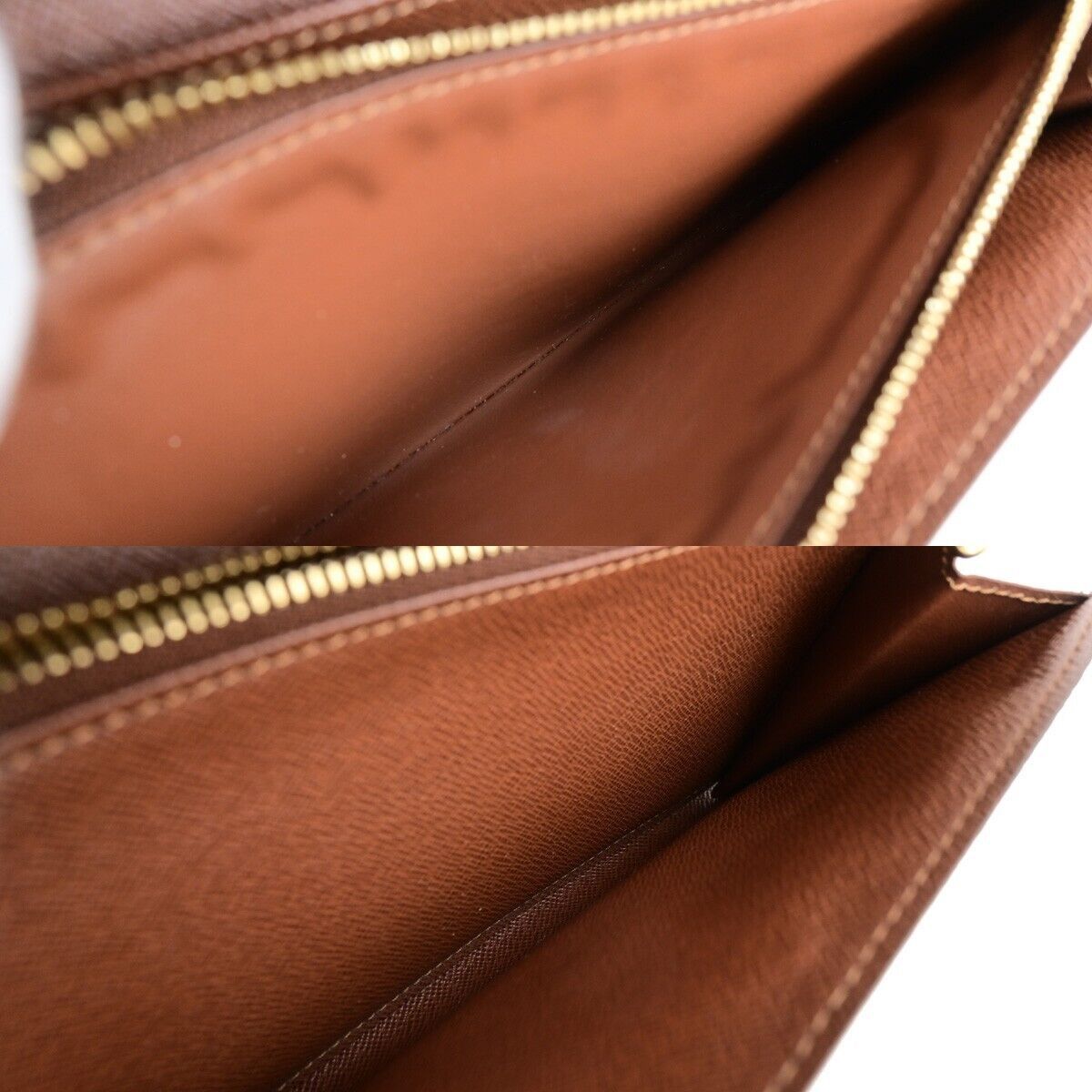 Louis Vuitton Sarah Brown Canvas Wallet (Pre-Owned) Size ONE SIZE - 6 Thumbnail