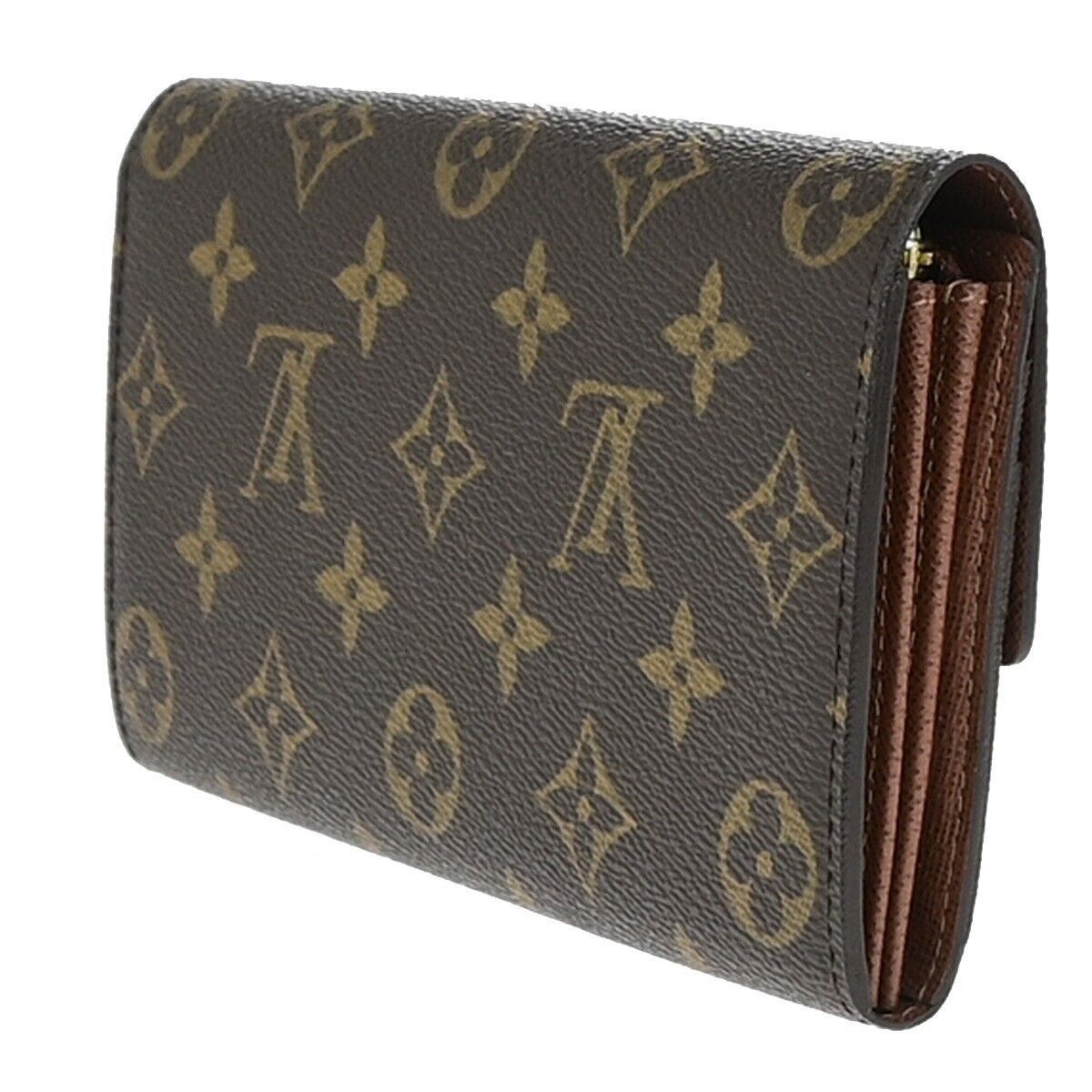 Louis Vuitton Sarah Brown Canvas Wallet (Pre-Owned) Size ONE SIZE - 4 Thumbnail