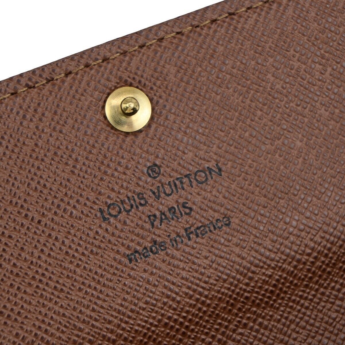 Louis Vuitton Sarah Brown Canvas Wallet (Pre-Owned) Size ONE SIZE - 10 Thumbnail