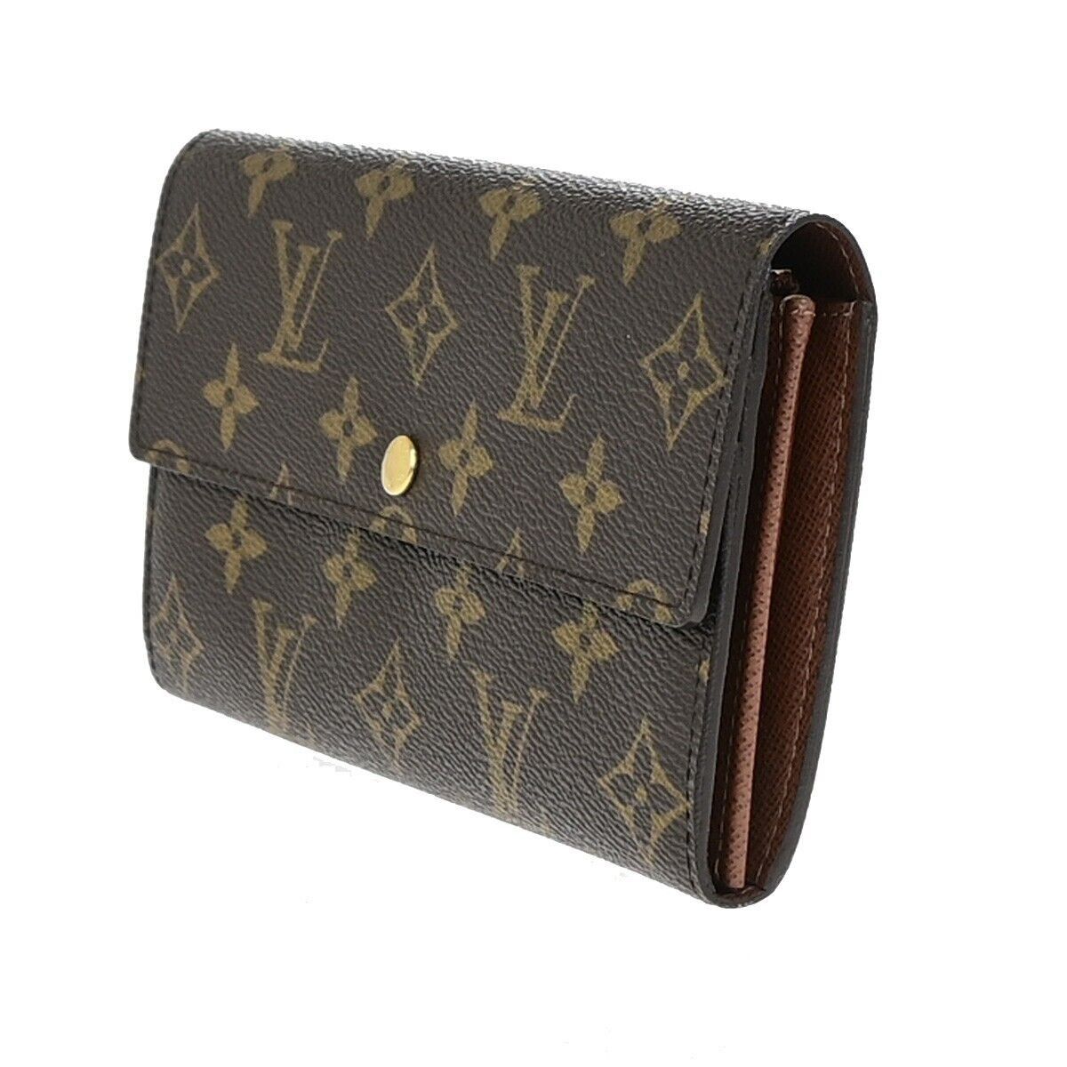 Louis Vuitton Sarah Brown Canvas Wallet (Pre-Owned) Size ONE SIZE - 3 Thumbnail