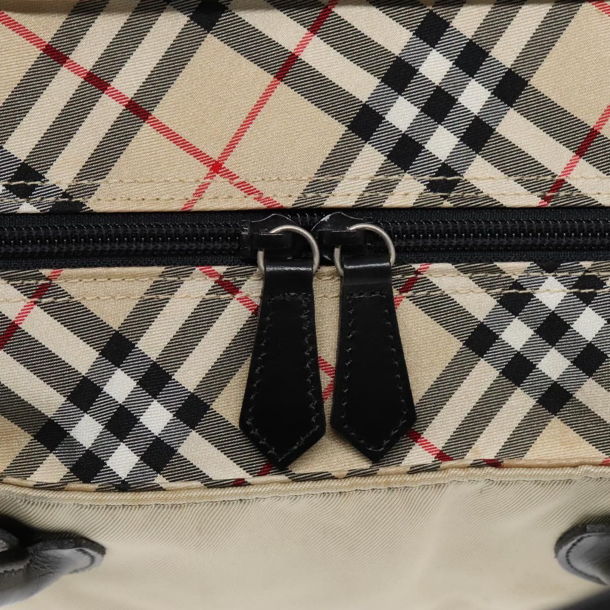 Burberry Nova Check Beige Canvas Tote Bag (Pre-Owned) Size ONE SIZE - 12 Thumbnail