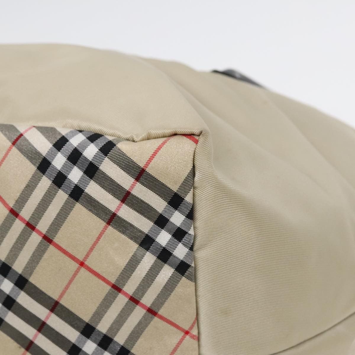 Burberry Nova Check Beige Canvas Tote Bag (Pre-Owned) Size ONE SIZE - 6 Thumbnail
