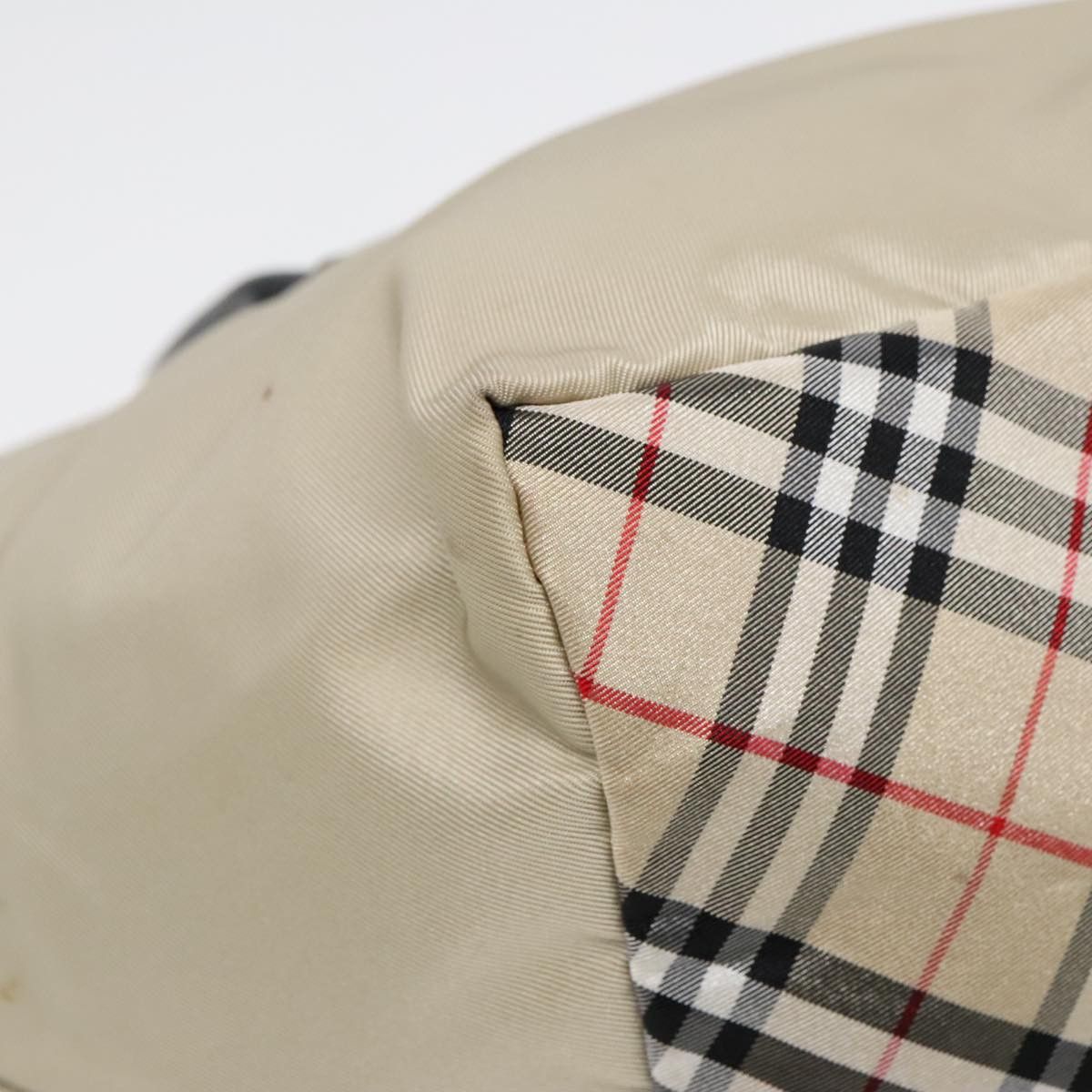 Burberry Nova Check Beige Canvas Tote Bag (Pre-Owned) Size ONE SIZE - 7 Thumbnail