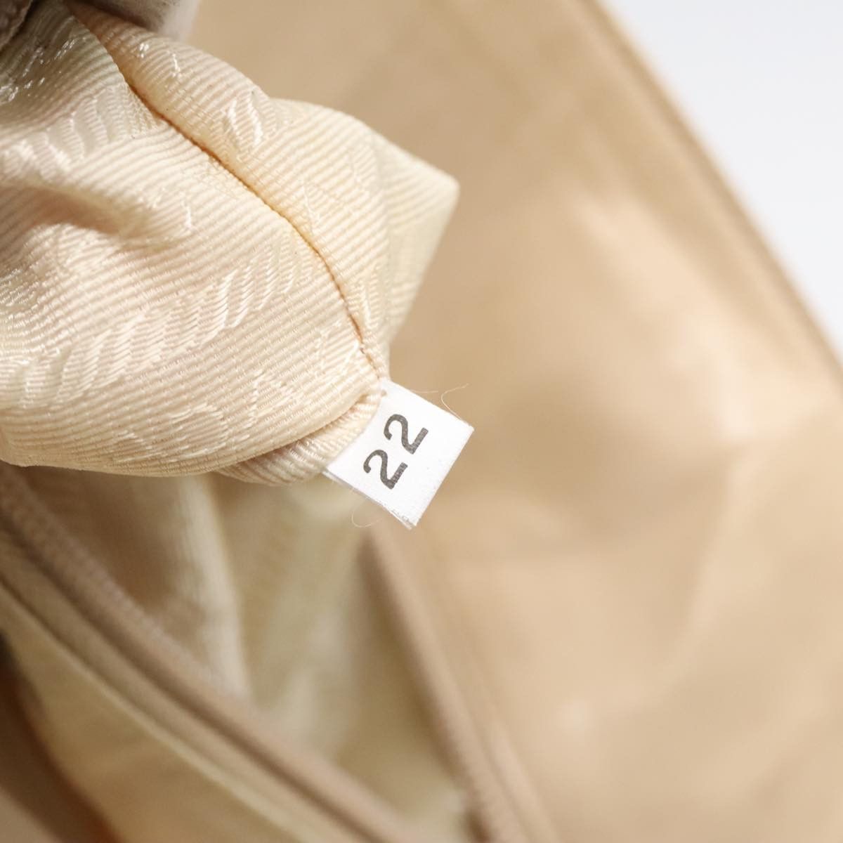 Prada Beige Leather Shoulder Bag (Pre-Owned) Size ONE SIZE - 13 Thumbnail