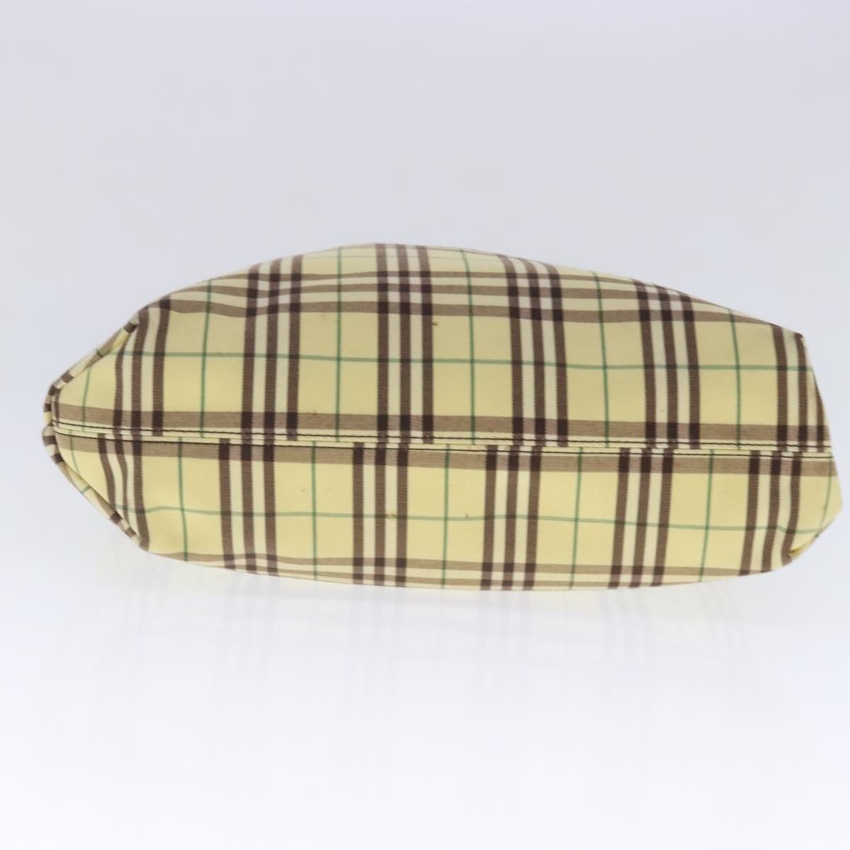 Burberry Nova Check Yellow Canvas Handbag (Pre-Owned) Size ONE SIZE - 17 Thumbnail