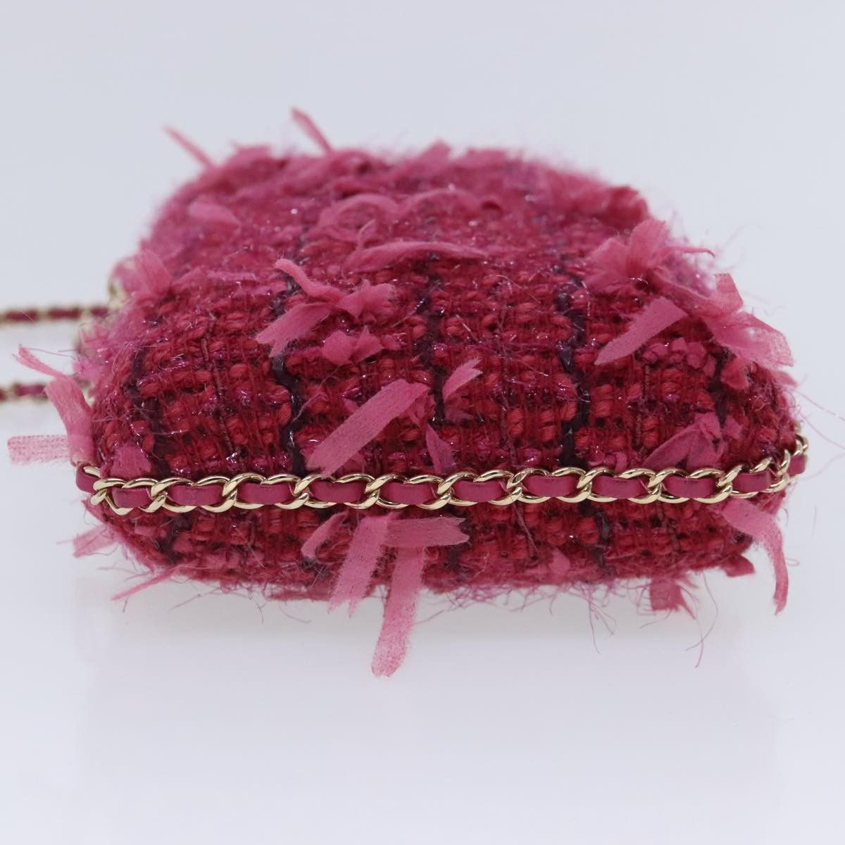 Chanel Pink Cotton Shoulder Bag (Pre-Owned) Size ONE SIZE - 13 Thumbnail