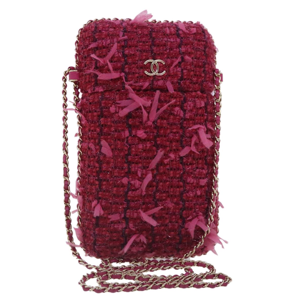 Chanel Pink Cotton Shoulder Bag (Pre-Owned) Size ONE SIZE - 16 Thumbnail