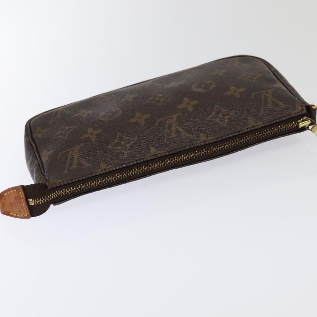Louis Vuitton Pochette Accessoire Brown Canvas Clutch Bag (Pre-Owned) Size ONE SIZE - 5 Thumbnail