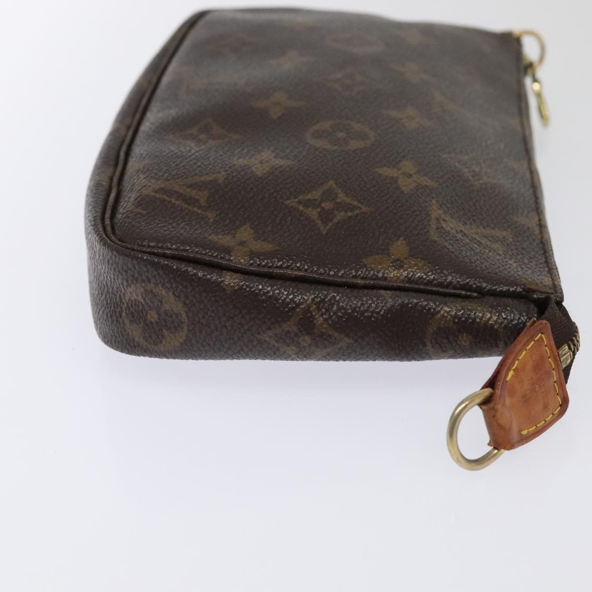 Louis Vuitton Pochette Accessoire Brown Canvas Clutch Bag (Pre-Owned) Size ONE SIZE - 3 Thumbnail