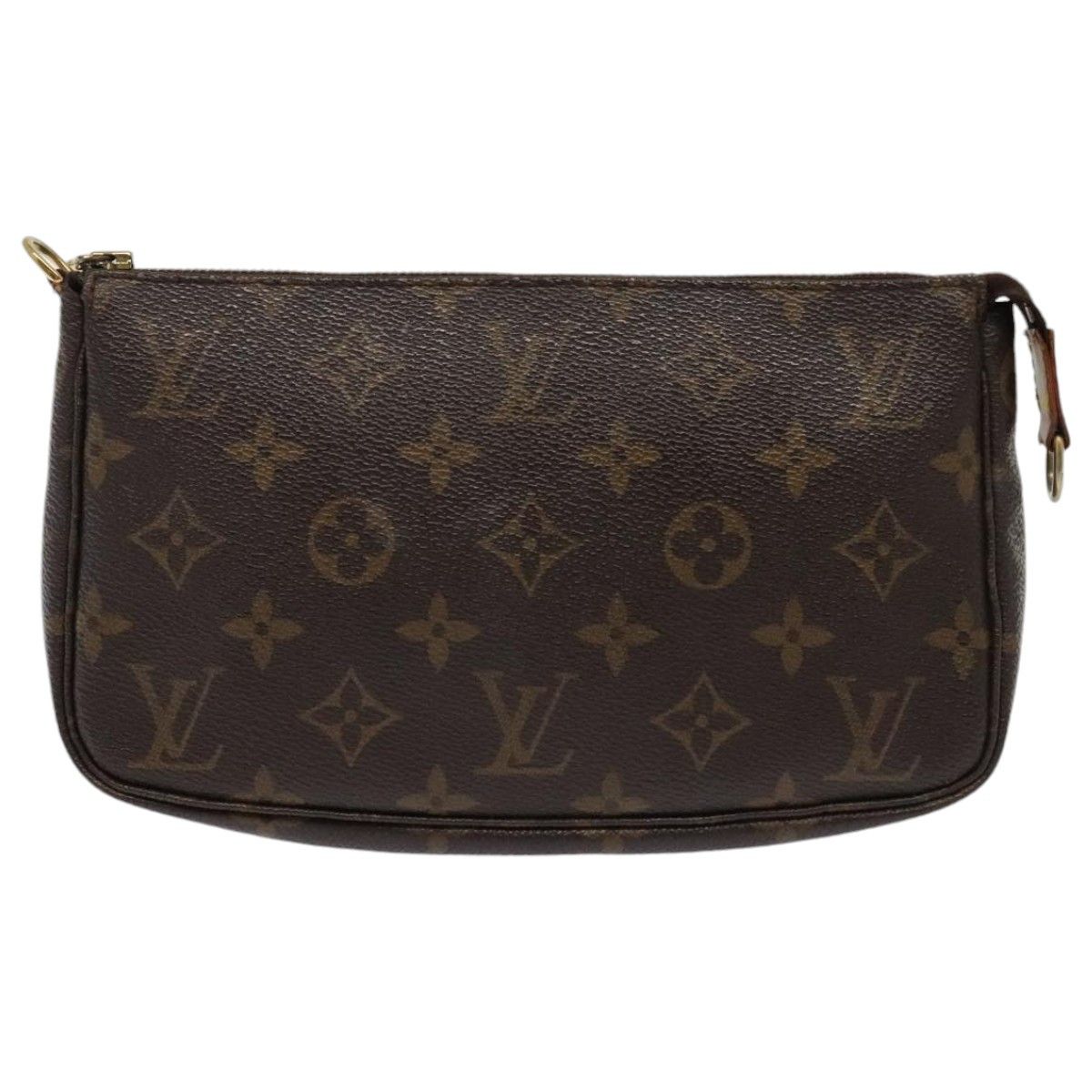 Louis Vuitton Pochette Accessoire Brown Canvas Clutch Bag (Pre-Owned) Size ONE SIZE - 16 Thumbnail