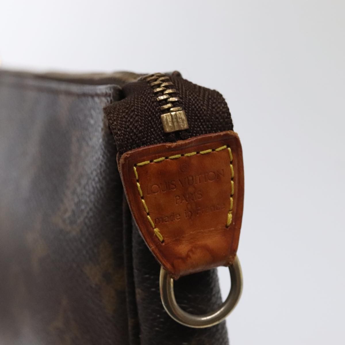 Louis Vuitton Pochette Accessoire Brown Canvas Clutch Bag (Pre-Owned) Size ONE SIZE - 13 Thumbnail