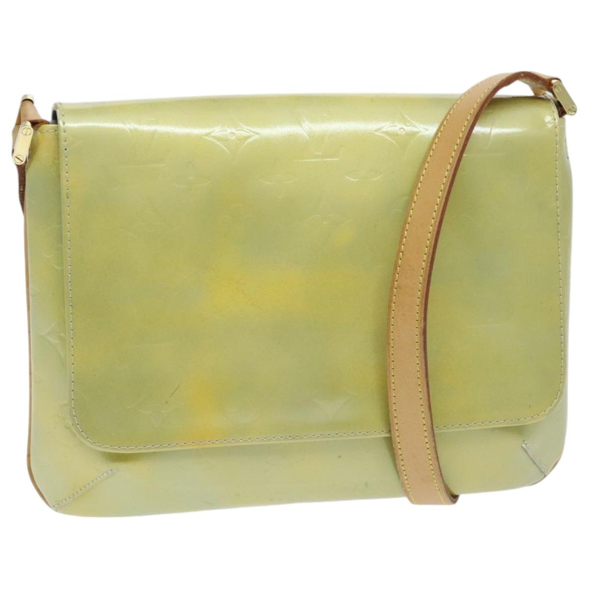 Louis Vuitton Thompson Street Green Patent Leather Shoulder Bag Size ONE SIZE - 14 Thumbnail