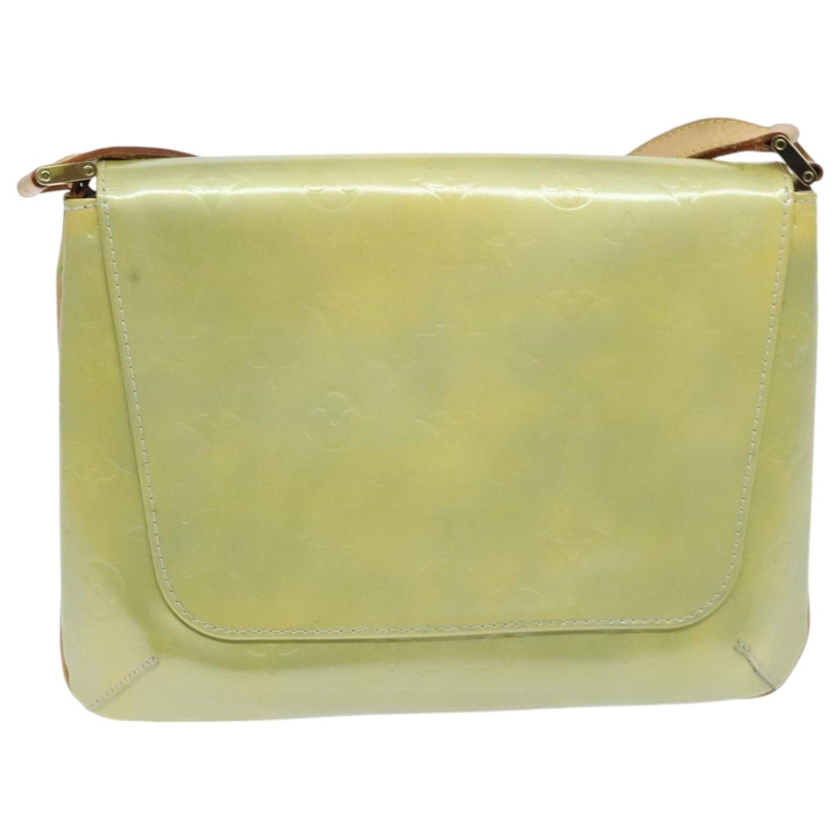 Louis Vuitton Thompson Street Green Patent Leather Shoulder Bag Size ONE SIZE - 2 Thumbnail