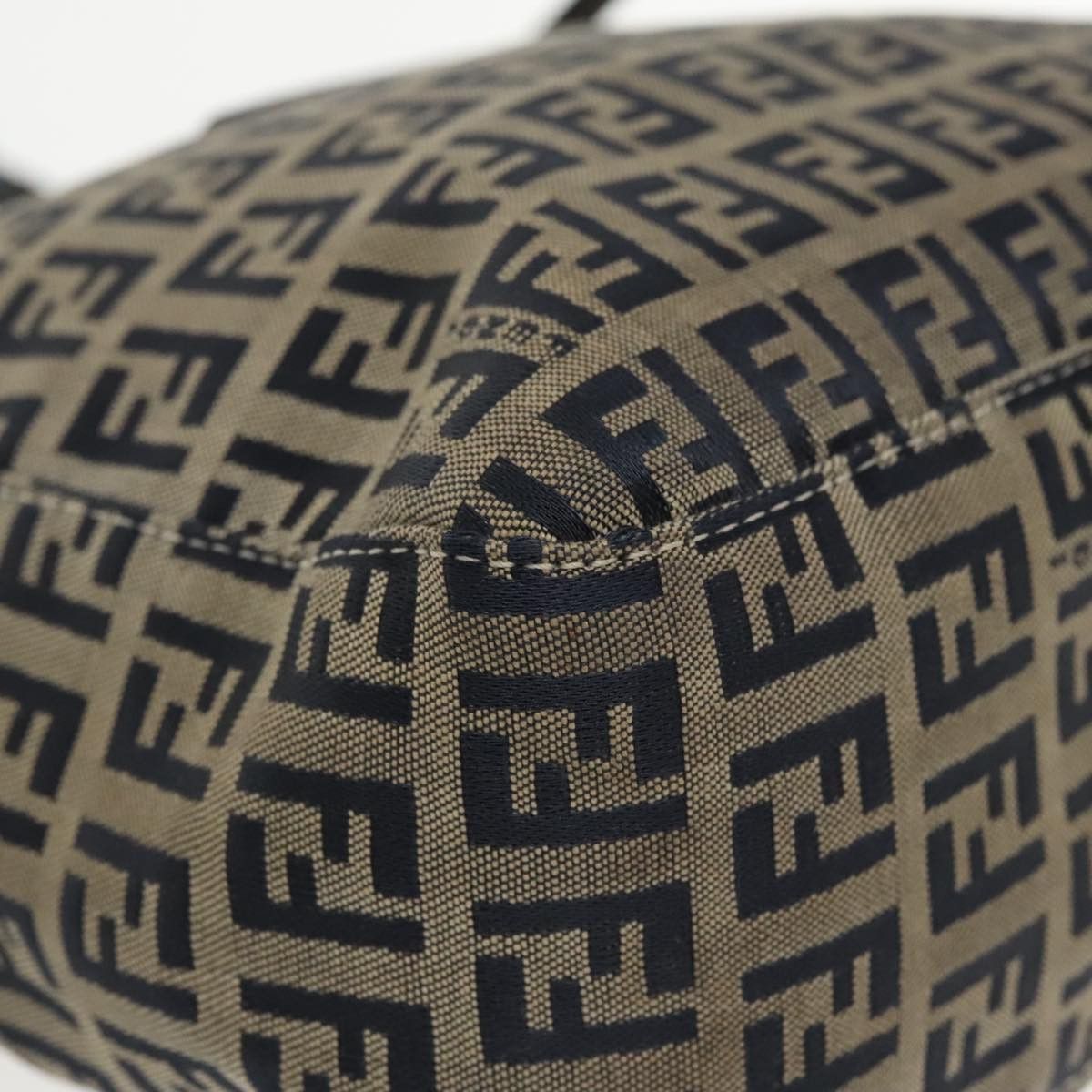 Fendi Navy Canvas Tote Bag (Pre-Owned) Size ONE SIZE - 6 Thumbnail