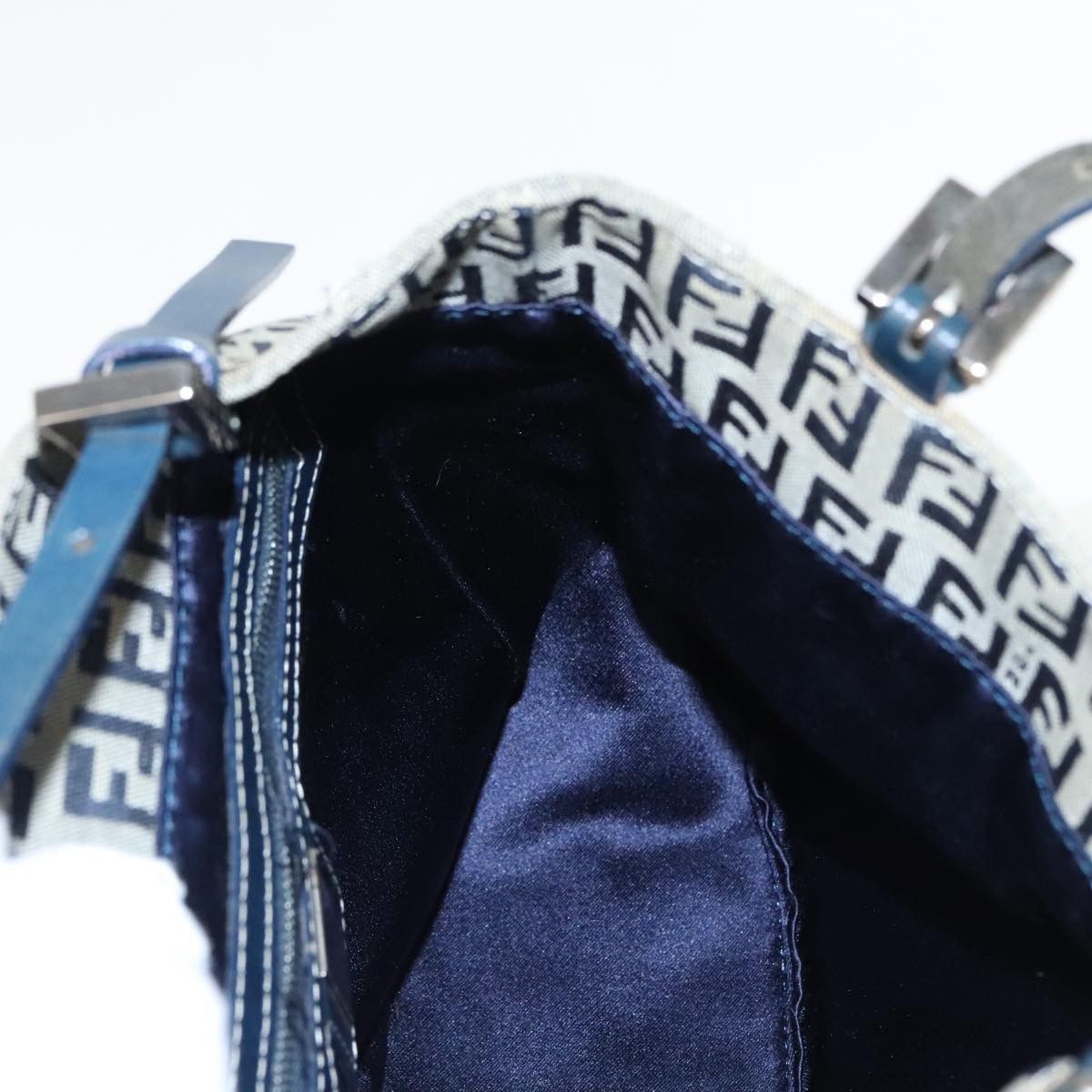 Fendi Navy Canvas Tote Bag (Pre-Owned) Size ONE SIZE - 19 Thumbnail