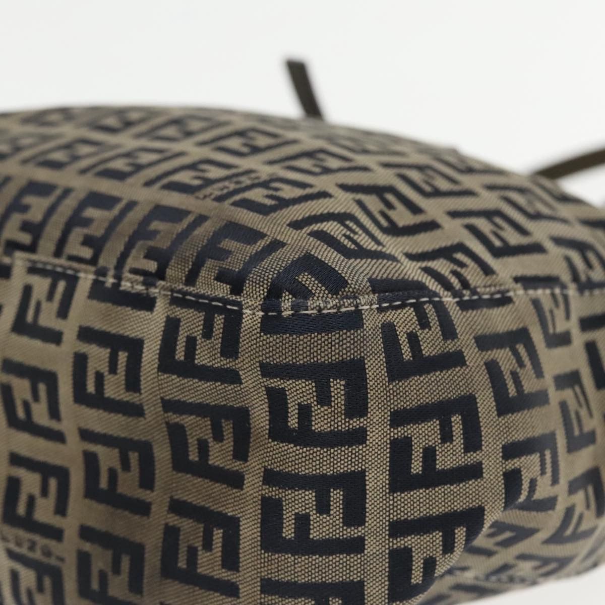 Fendi Navy Canvas Tote Bag (Pre-Owned) Size ONE SIZE - 7 Thumbnail