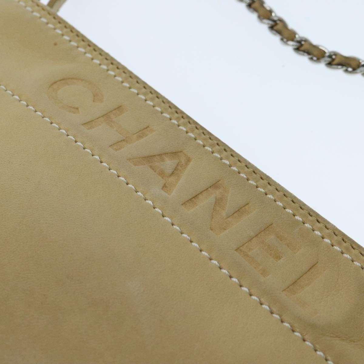 Chanel Beige Leather Clutch Bag (Pre-Owned) Size ONE SIZE - 12 Thumbnail
