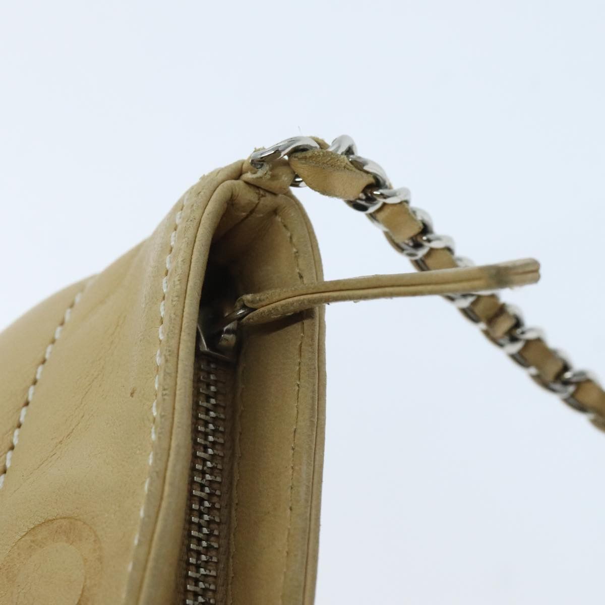 Chanel Beige Leather Clutch Bag (Pre-Owned) Size ONE SIZE - 11 Thumbnail