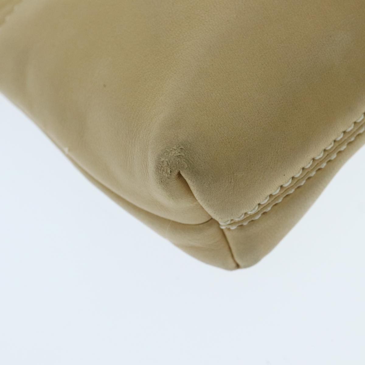 Chanel Beige Leather Clutch Bag (Pre-Owned) Size ONE SIZE - 7 Thumbnail