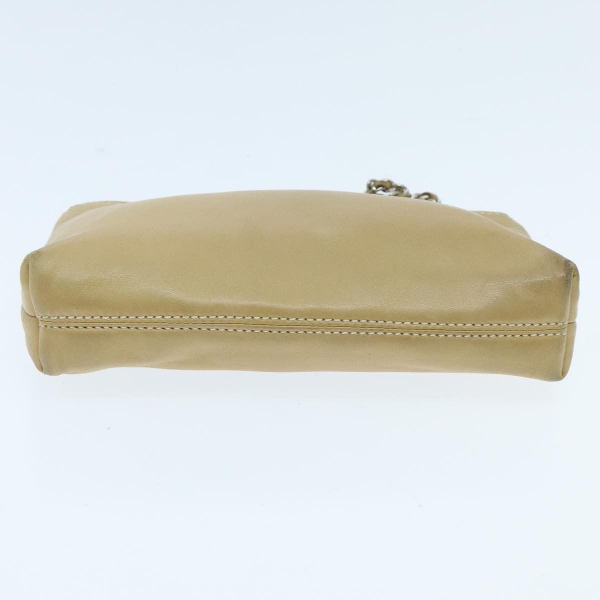 Chanel Beige Leather Clutch Bag (Pre-Owned) Size ONE SIZE - 19 Thumbnail