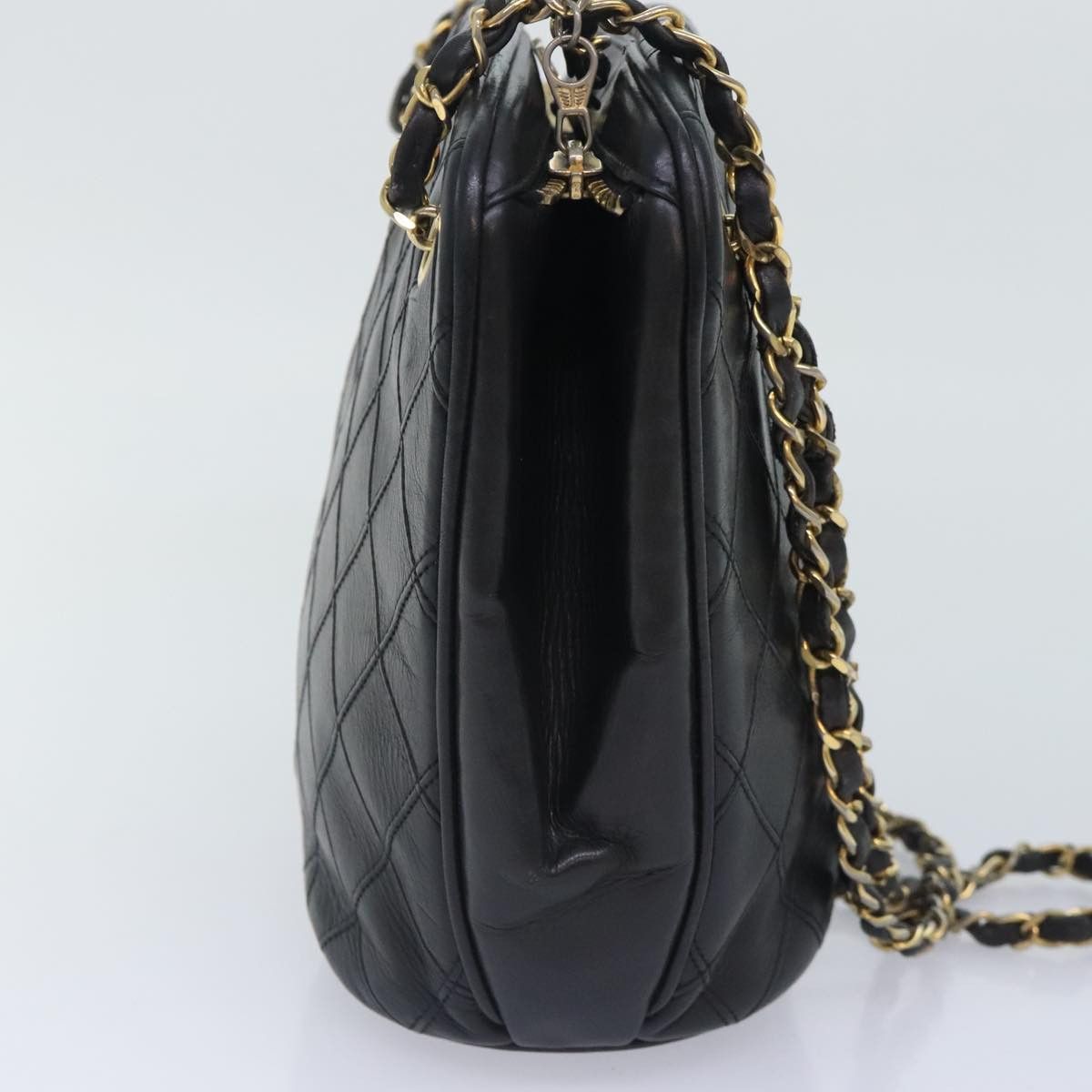 Chanel Cc Black Calfskin Tote Bag (Pre-Owned) Size ONE SIZE - 3 Thumbnail