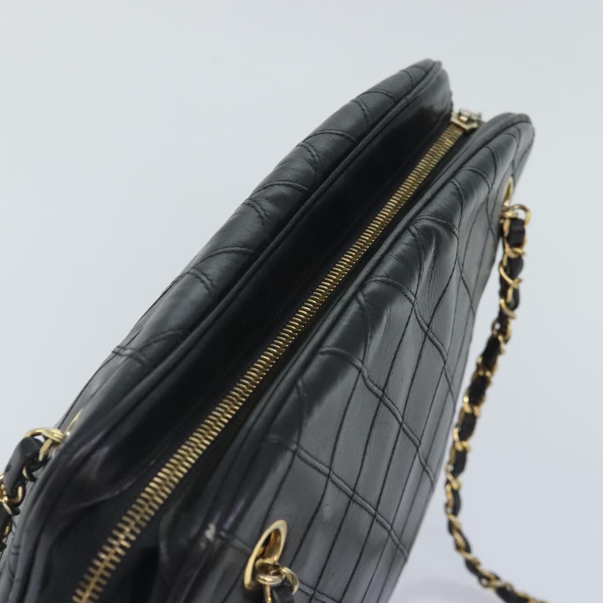Chanel Cc Black Calfskin Tote Bag (Pre-Owned) Size ONE SIZE - 13 Thumbnail
