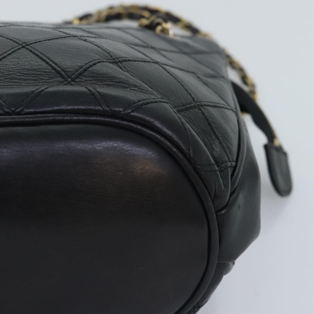 Chanel Cc Black Calfskin Tote Bag (Pre-Owned) Size ONE SIZE - 9 Thumbnail