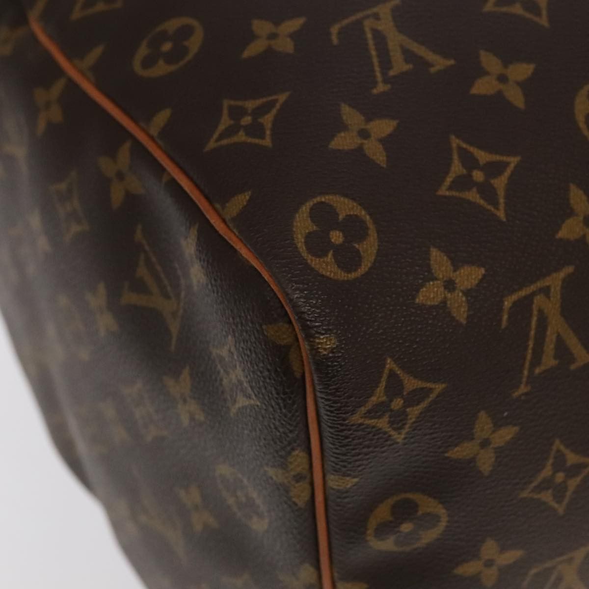 Louis Vuitton Keepall 50 Brown Canvas Travel Bag (Pre-Owned) Size ONE SIZE - 8 Thumbnail