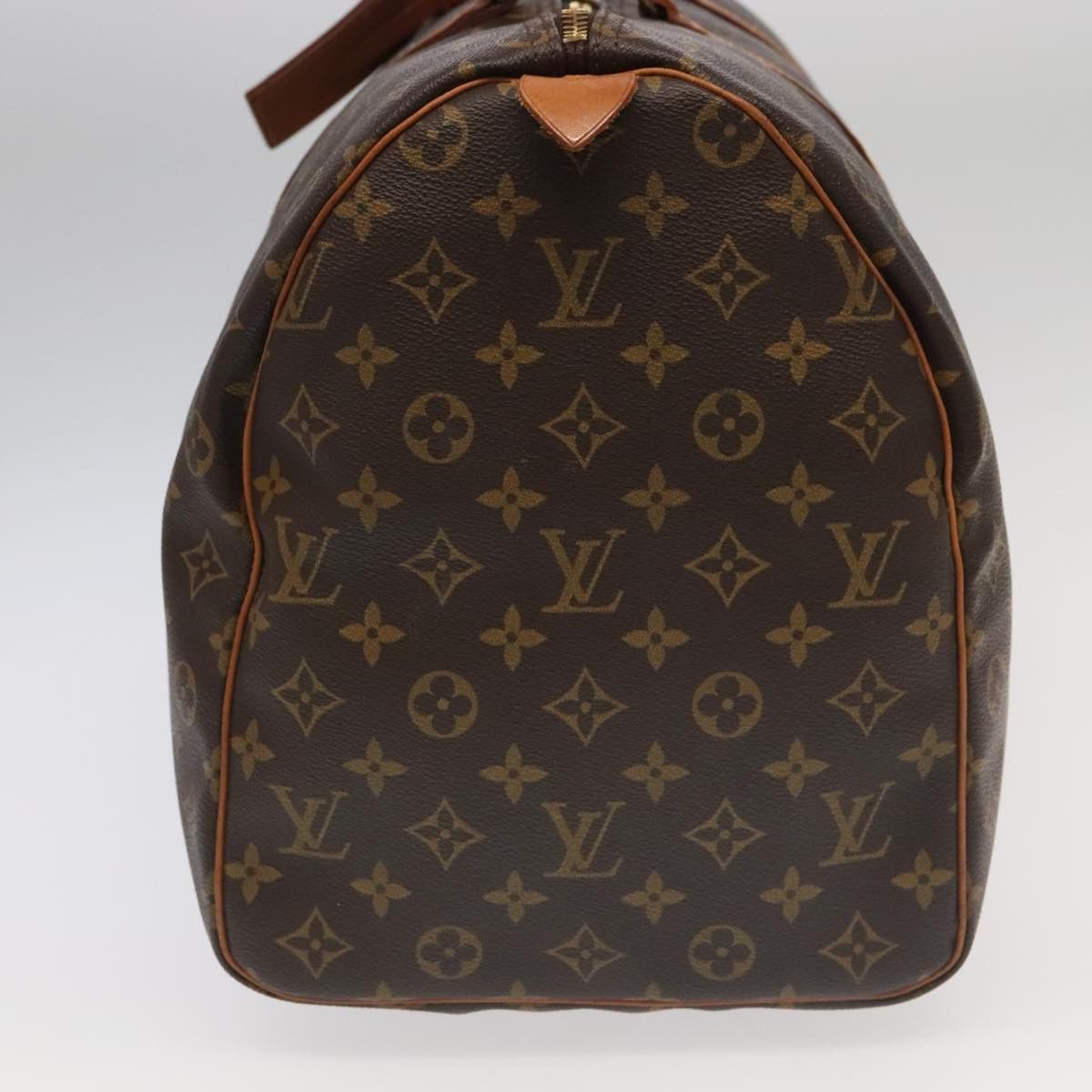 Louis Vuitton Keepall 50 Brown Canvas Travel Bag (Pre-Owned) Size ONE SIZE - 3 Thumbnail