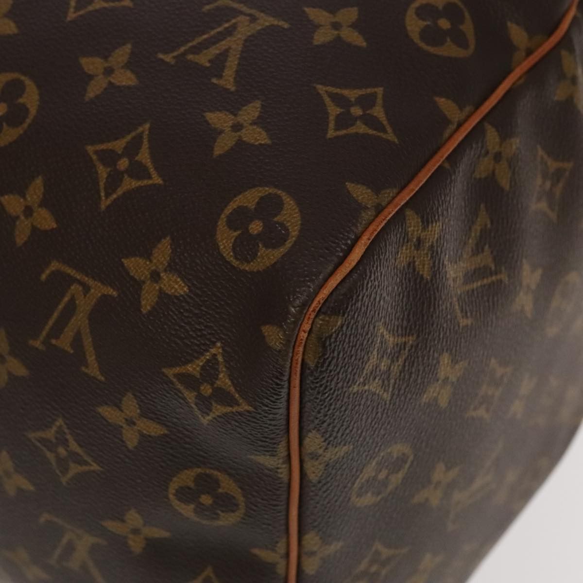 Louis Vuitton Keepall 50 Brown Canvas Travel Bag (Pre-Owned) Size ONE SIZE - 9 Thumbnail
