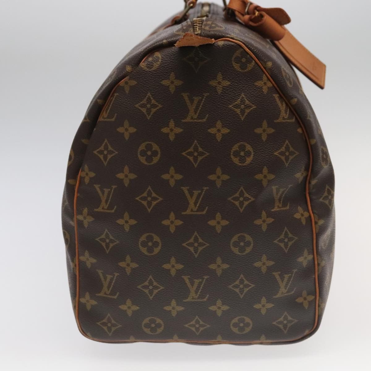 Louis Vuitton Keepall 50 Brown Canvas Travel Bag (Pre-Owned) Size ONE SIZE - 4 Thumbnail