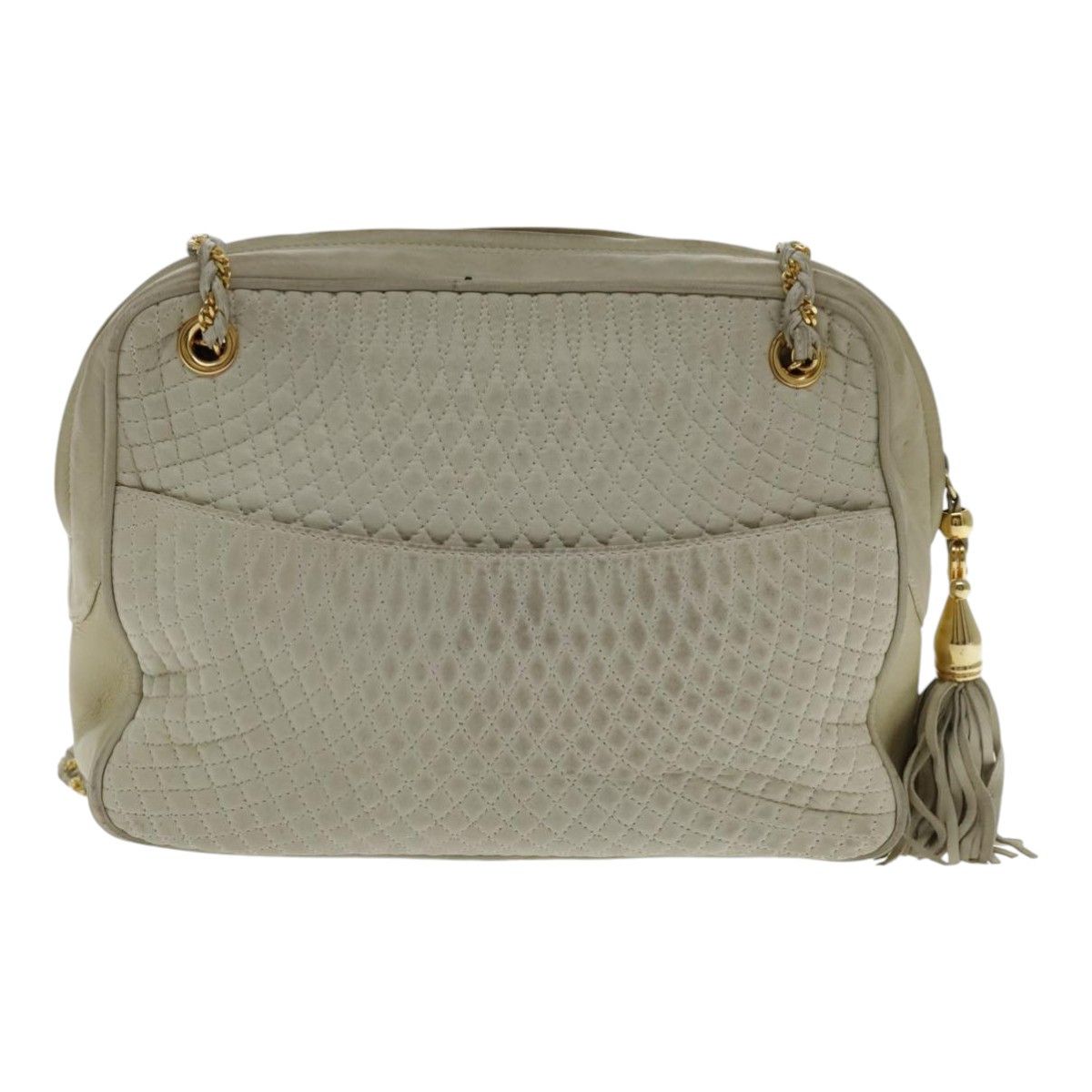 Bally Beige Leather Shoulder Bag (Pre-Owned) Size ONE SIZE - 2 Thumbnail