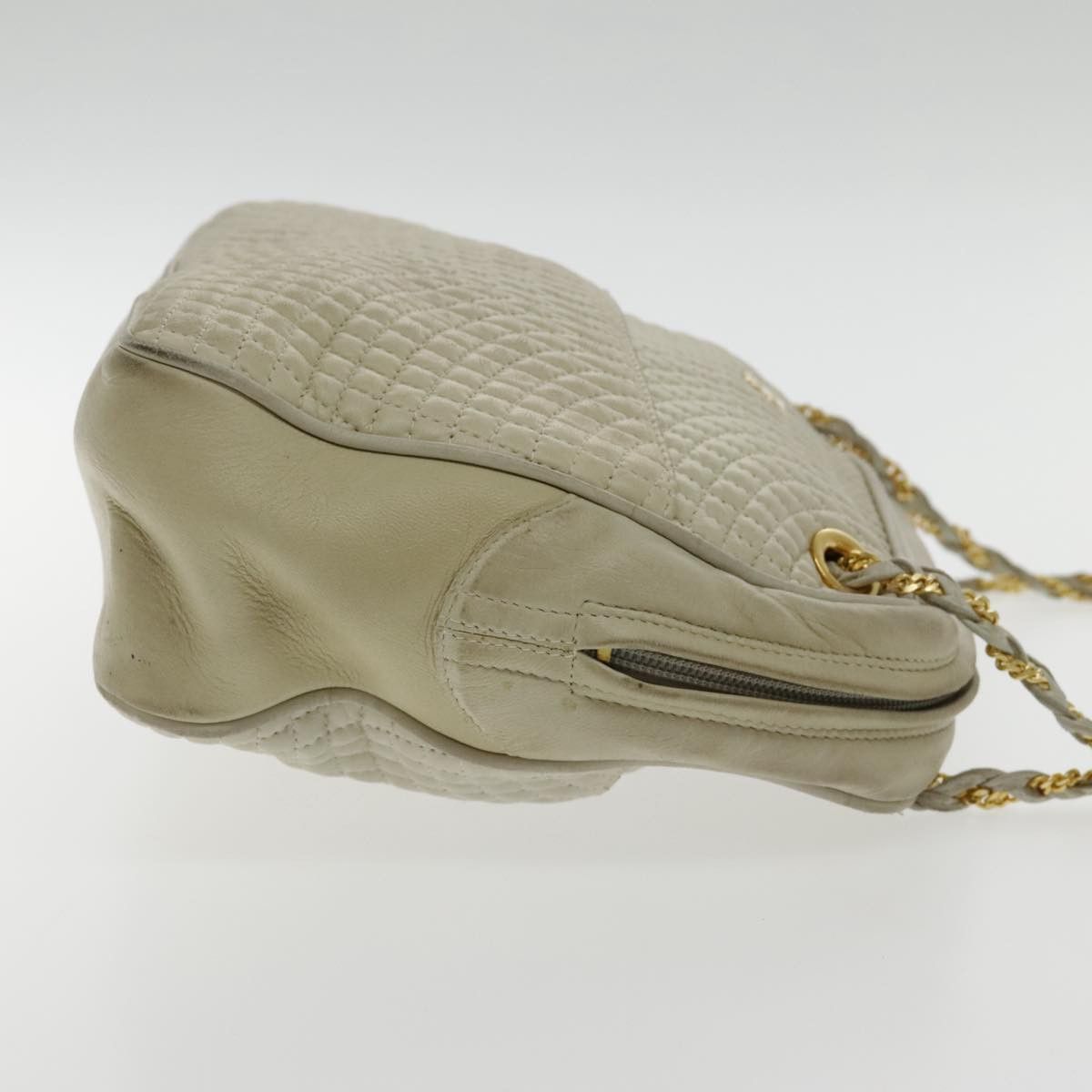 Bally Beige Leather Shoulder Bag (Pre-Owned) Size ONE SIZE - 4 Thumbnail
