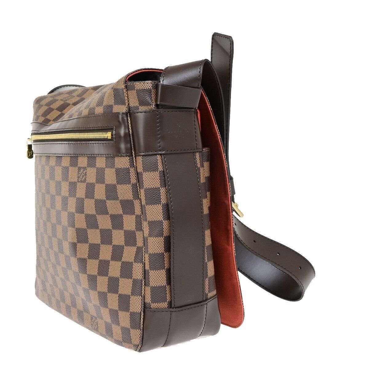 Louis Vuitton Bastille Brown Canvas Shoulder Bag (Pre-Owned) Size ONE SIZE - 4 Thumbnail