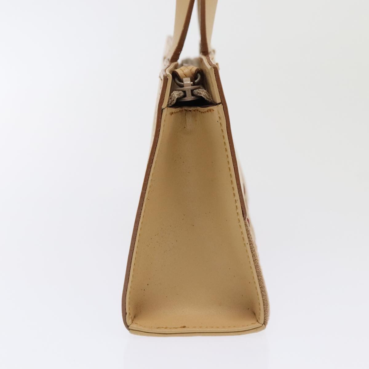 Burberry Beige Leather Handbag (Pre-Owned) Size ONE SIZE - 4 Thumbnail