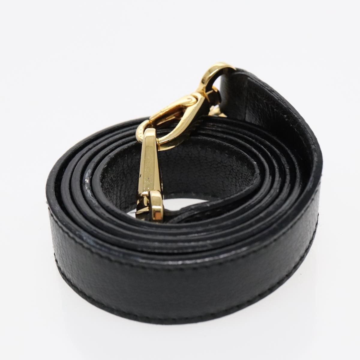 Salvatore Ferragamo Gancini Black Leather Handbag (Pre-Owned) Size ONE SIZE - 14 Thumbnail