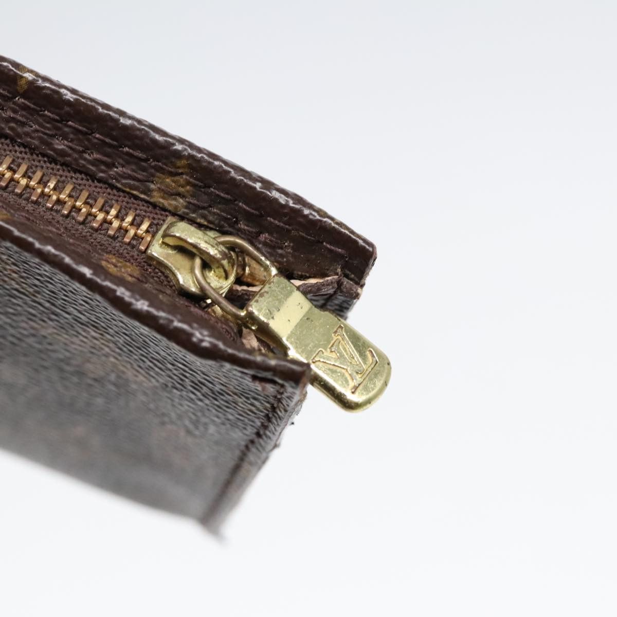 Louis Vuitton Pochette Accessoire Brown Canvas Clutch Bag (Pre-Owned) Size ONE SIZE - 12 Thumbnail
